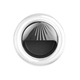 Rechargeable Selfie Light Clip for Beauty and Flash Fill - Black - Side View
