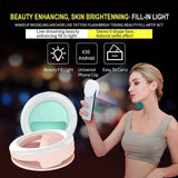 Rechargeable Selfie Light Clip for Beauty and Flash Fill - Black