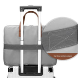 Stylish Pu Leather Laptop Bag - Briefcase Cover - Beige - 15.6 Inch - Extra Image