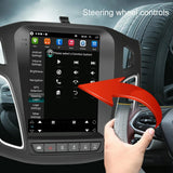 9.7 Inch Android Car Integrated Machine For Ford Focus - Standard + 4 Light Camera 2 + 64G - Rear View