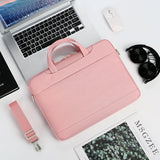 Versatile Laptop Shoulder Bag - Single Strap - Grey - Extra Image
