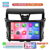 10.1 Inch Car Mp5 Player For Nissan Teana 13-16 - Wifi 2 + 64G Reversing Video Screen - Standard + 4 Lights Camera - 45-Degree Angle
