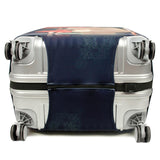 Medium Elastic Dustproof Luggage Cover - Durable & Protective - Bear Girl - 45-Degree Angle