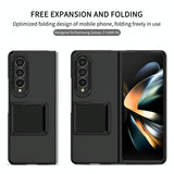 For Samsung Galaxy Z Fold4 5G Foldable 3D Design Phone Case - Red