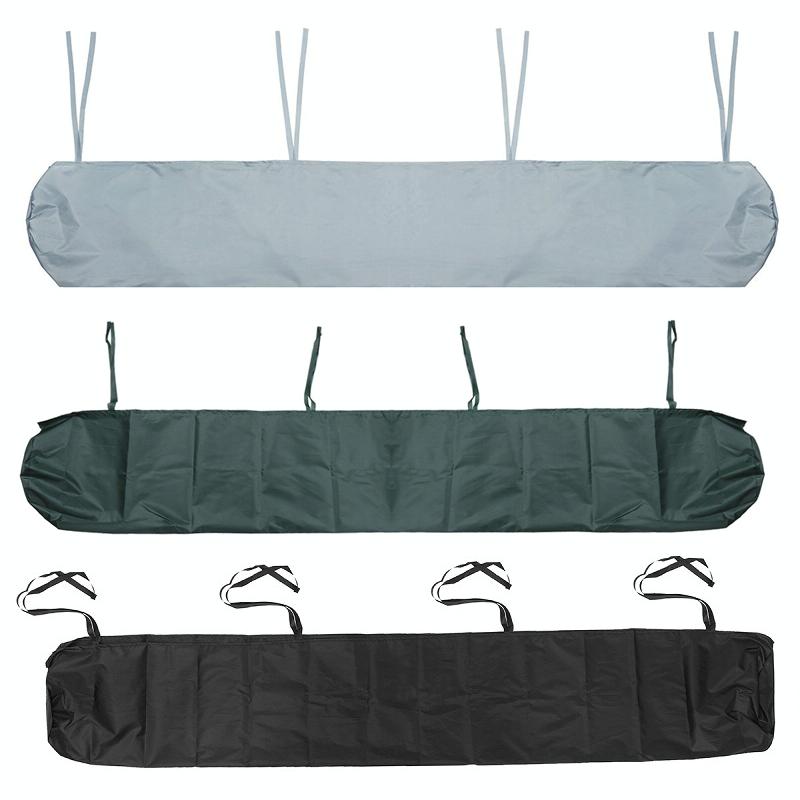 Waterproof Retractable Canopy for Outdoor Patio - 2.5m Size Dustproof Protective Cover - Green
