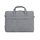 Light Gray A530 Series Portable Laptop Bag - 14-15.4 Inch with Small Bag & Removable Strap - Top-Down View
