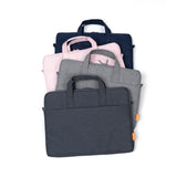 Light Gray A530 Series Portable Laptop Bag - 14-15.4 Inch with Small Bag & Removable Strap - 45-Degree Angle
