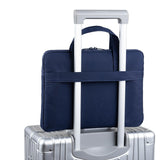 Light Gray A530 Series Portable Laptop Bag - 14-15.4 Inch with Small Bag & Removable Strap - Close-Up Angle
