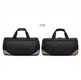 Versatile Gym Bag for Active Travel and Leisure - Silver - Side View