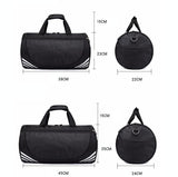 Versatile Gym Bag for Active Travel and Leisure - Silver