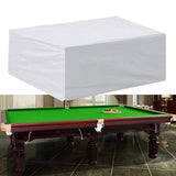 Water-repellent Billiard Table Cover - 260x135x82cm - Silver - Extra Image