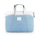 Portable Messenger Bag for Laptops - Apple Huawei Xiaomi Basne - Landscape Tattoo Light Blue