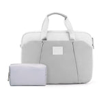 Portable Messenger Bag for Laptops - Apple Huawei Xiaomi Basne - Landscape Tattoo Light Blue