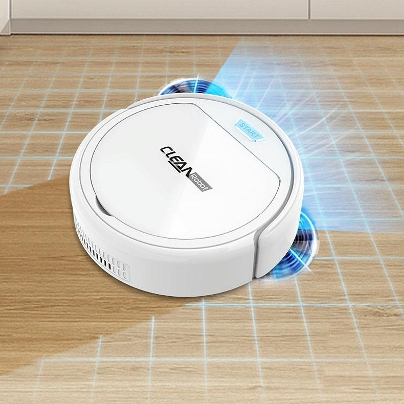 Smart Household Sweeping Robot - Automatic - Black