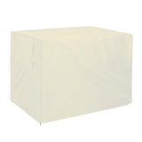 Outdoor Pet Cage Cover - Waterproof & Dustproof - 79x50.8x53cm - Black - Side View