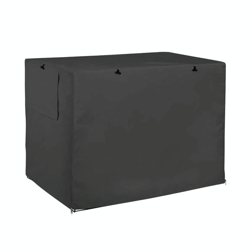 Outdoor Pet Cage Cover - Waterproof & Dustproof - 79x50.8x53cm - Black