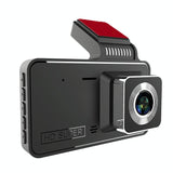 Hd Night Vision Dash Camera - 4 Inches Easy Install - Dual Record - Extra Image
