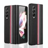 For Samsung Galaxy Z Fold4 5G Shockproof Twill Phone Case - Pc Tpu - Red - Extra Image