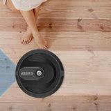 Efficient Household Hair Cleaner - Smart Sweeping Robot - White - Low Angle