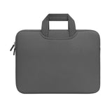 Portable Air Permeable Handheld Sleeve for 13.3 Laptops - 34x25.5x2.5cm - Black