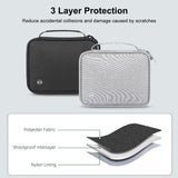 Passport Wallet With Handle Document Organizer & Card Holder - Black - Extra Image
