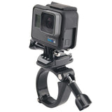 Universal Handlebar Mount for Action Cameras - Front View