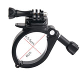 Universal Handlebar Mount for Action Cameras - Top-Down View