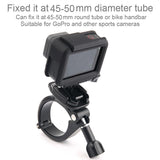 Universal Handlebar Mount for Action Cameras - 45-Degree Angle