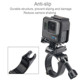 Universal Handlebar Mount for Action Cameras - Rear View