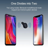Wireless Sports Bluetooth 5.0 Earphones - Binaural Stereo - Black