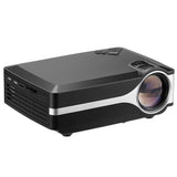 4 Lcd Projector - 80 Lumens Hd 800X480 Vga / Hdmi - Black - Side View