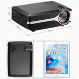 4 Lcd Projector - 80 Lumens Hd 800X480 Vga / Hdmi - Black - Extra Image