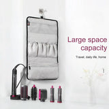 Black Nylon Hanging Storage Bag for Portable Dyson Hair Curler - Extra Image