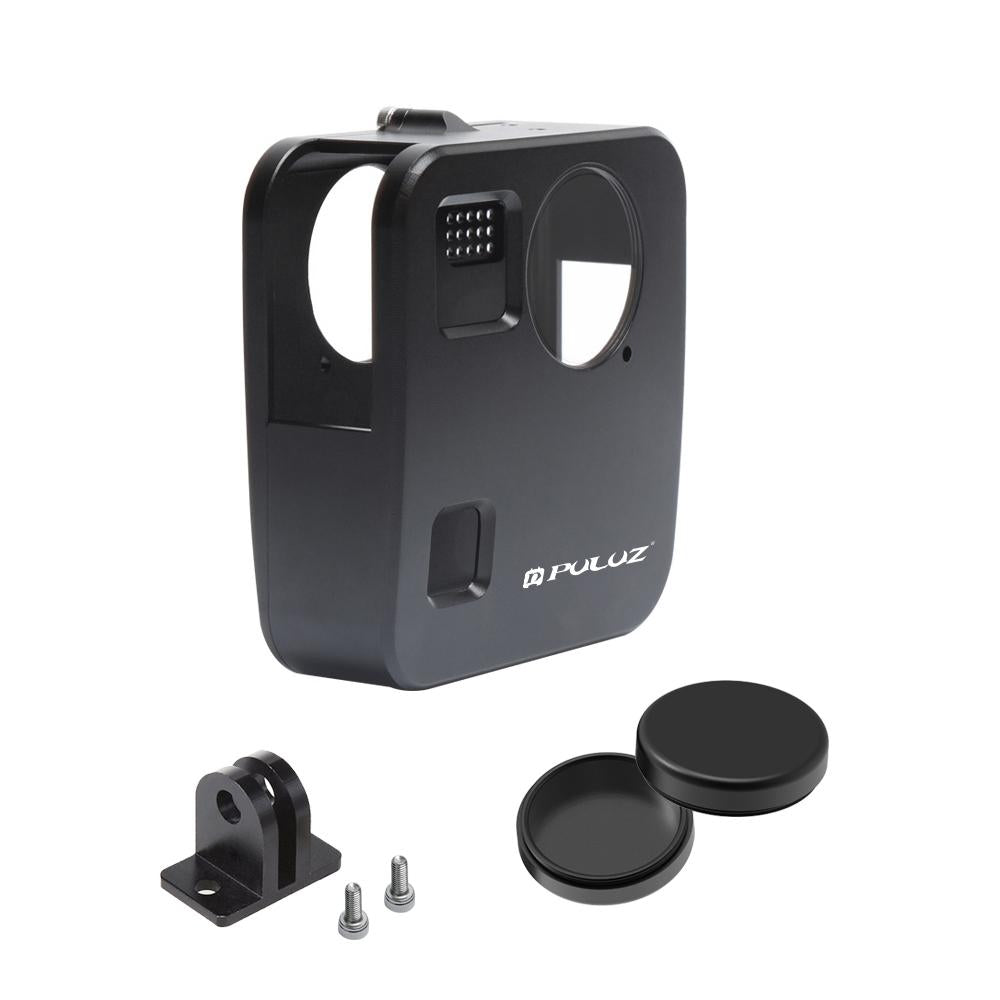 Aluminum Alloy Protective Cage for Gopro Fusion with Mount and Lens Caps