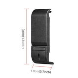 Gopro Hero12 Battery Cover - Replacement Pom Plastic Interface - Side View