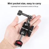 Versatile Aluminum Magic Arm Mount - Black - Close-Up Angle