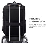 Waterproof Laptop Backpack With Usb Interface For 15 Laptops - Black - Extra Image