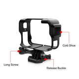 Insta360 Ace Pro Cold Shoe Expansion Frame - Rear View
