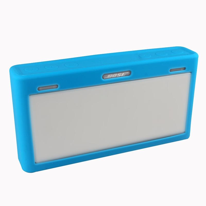 Waterproof Silicone Bluetooth Speaker Case for Bose Soundlink Iii - Black
