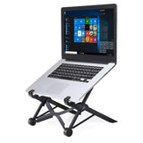 Adjustable Foldable Laptop Stand - Portable Desk Holder - Front View