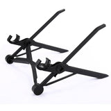 Adjustable Foldable Laptop Stand - Portable Desk Holder - Rear View