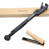 Adjustable Foldable Laptop Stand - Portable Desk Holder - Low Angle