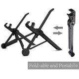 Adjustable Foldable Laptop Stand - Portable Desk Holder - Extra Image