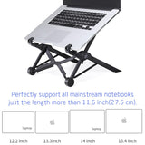Adjustable Foldable Laptop Stand - Portable Desk Holder - Extra Image
