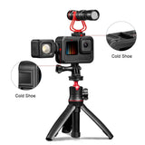 Gopro Hero12 Cage with Cold Shoe Base Slot