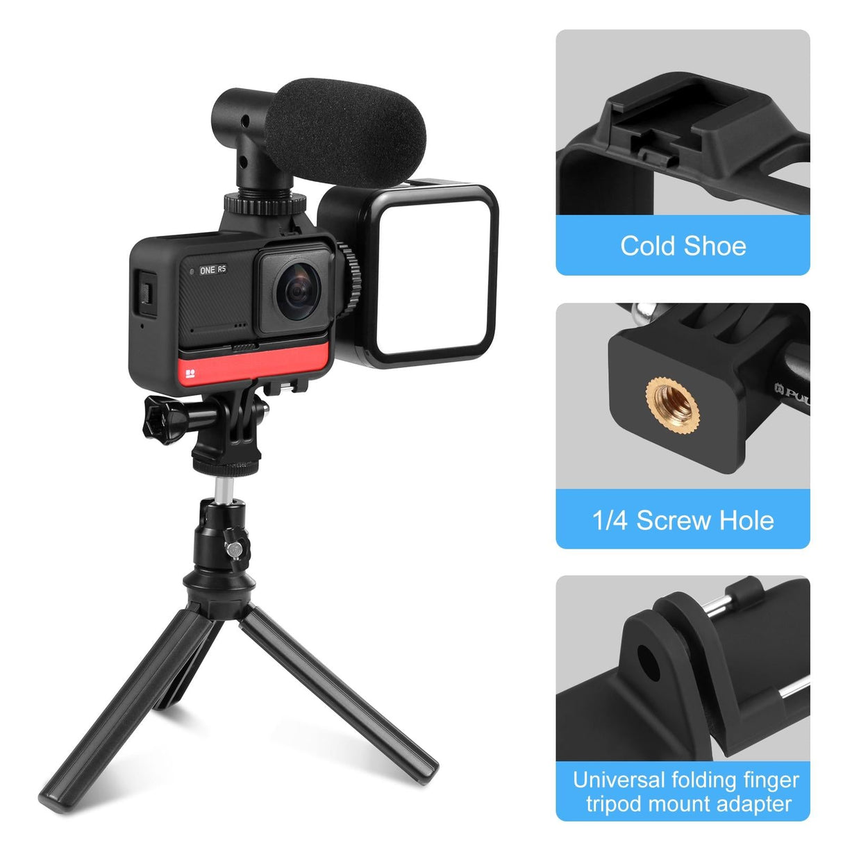 Insta360 one r 4k / 360 / 1 Inch Plastic Frame Case