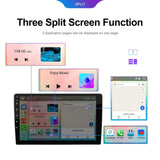 6 + 128G Android Car Bluetooth Player With Gps Navigation - Standard + Ahd Camera 10.1 Inch