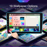 6 + 128G Android Car Bluetooth Player With Gps Navigation - Standard + Ahd Camera 10.1 Inch - Extra Image