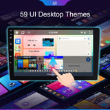 6 + 128G Android Car Bluetooth Player With Gps Navigation - Standard + Ahd Camera 10.1 Inch - Extra Image