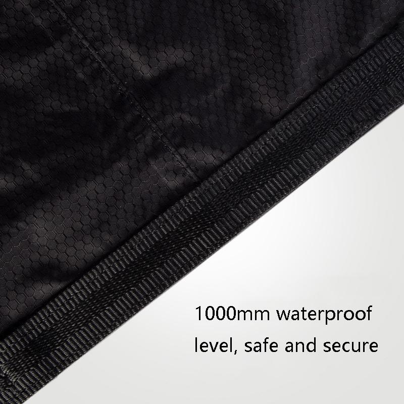 10L Outdoor Multi Function Waterproof Storage Bag Light & Thin Design - Black